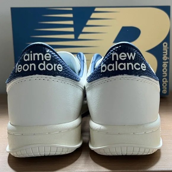 Size ALD New Balance T500 Tennis Oxfords Navy